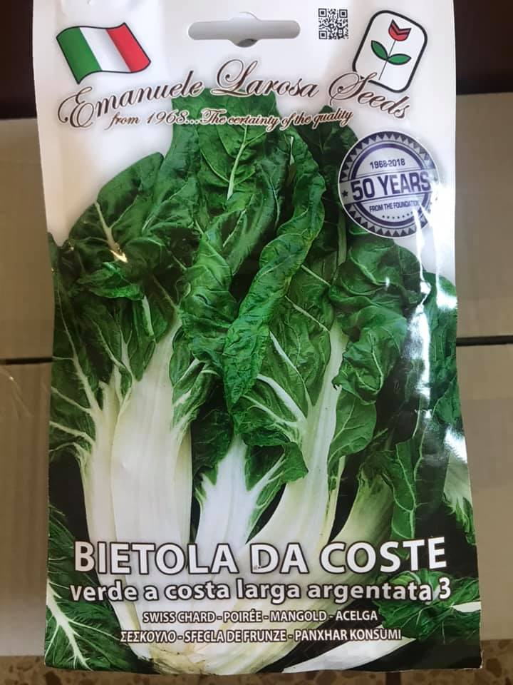 vendita online semi BIETOLA DA COSTE VERDE A COSTA LARGA ARGENTATA 3