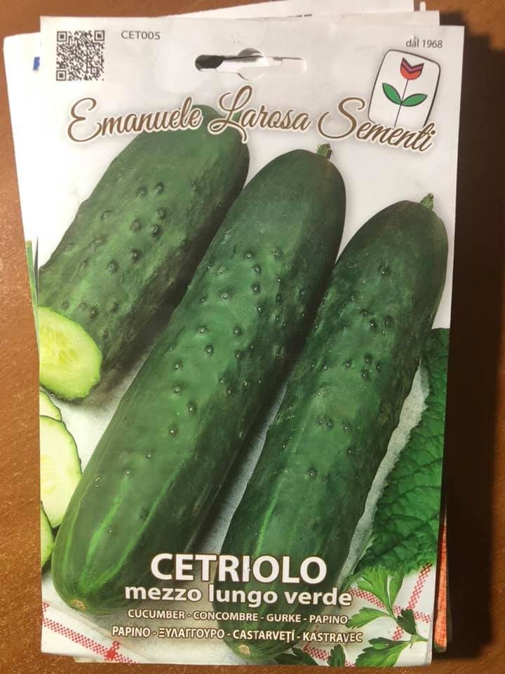 vendita online semi CETRIOLO MEZZO LUNGO VERDE