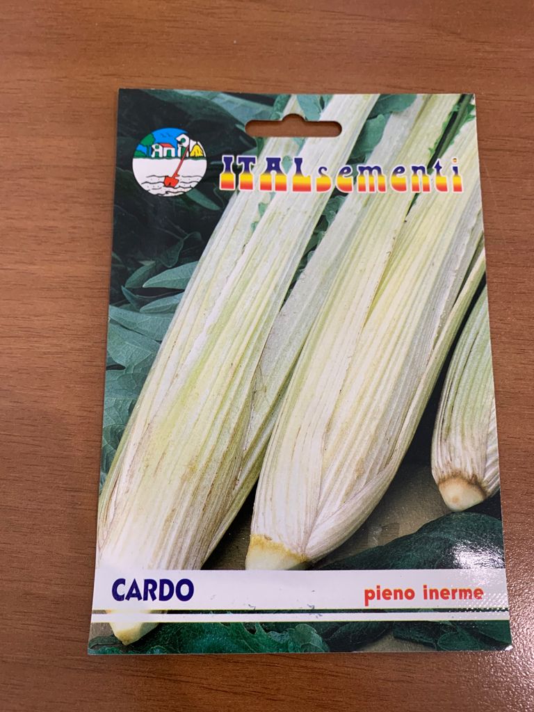 vendita online semi CARDO PIENO INERME