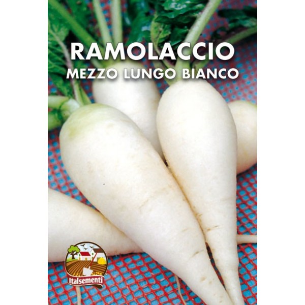 vendita online semi RAMOLACCIO MEZZO LUNGO BIANCO