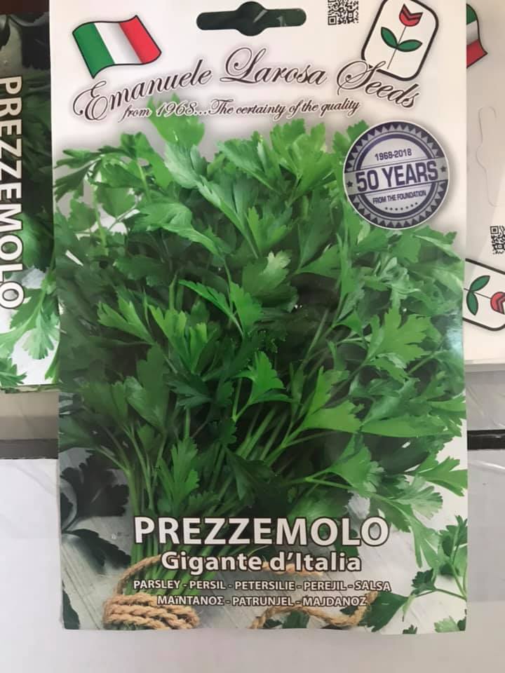 vendita online semi PREZZEMOLO GIGANTE D'ITALIA